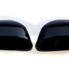 MC6117BLK 05-15 Nissan Xterra 2 PCS Full Gloss Black Tape-on Mirror Cover Chrome Delete Kit