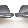 MC6177BLK 07-21 Toyota Tundra 2 PCS Full Gloss Black Tape-on Mirror Cover Chrome Delete Kit