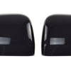 MC6187BLK 11-20 & 2022 Dodge Durango 2 PCS Top Gloss Black Tape-on Mirror Cover Chrome Delete Kit