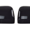 MC6187BLK 11-20 Dodge Durango 2 PCS Top Gloss Black Tape-on Mirror Cover Chrome Delete Kit