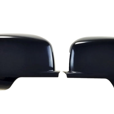 MC6219BLK 09-20 Dodge Journey 2 PCS Full Gloss Black Tape-on Mirror Cover Chrome Delete Kit