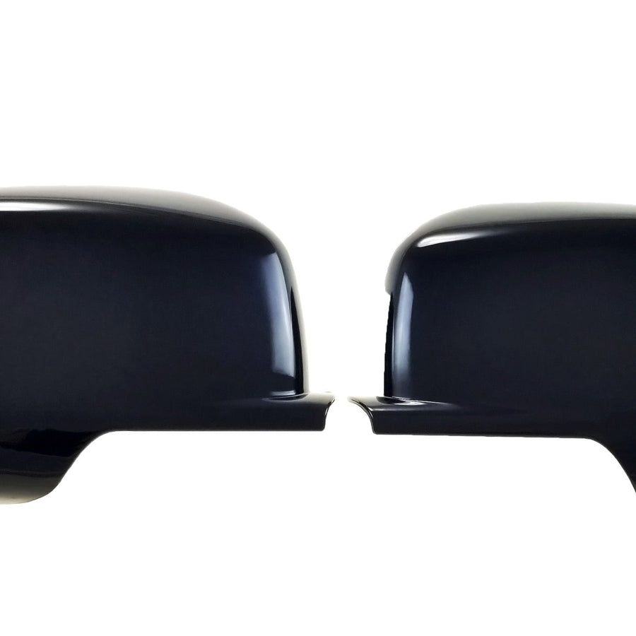 MC6219BLK 09-20 Dodge Journey 2 PCS Full Gloss Black Tape-on Mirror Cover Chrome Delete Kit