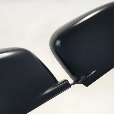 MC6219BLK 09-20 Dodge Journey 2 PCS Full Gloss Black Tape-on Mirror Cover Chrome Delete Kit