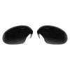 MC6235BLK 08-22 Dodge Challenger 2 PCS Full Gloss Black Tape-on Mirror Cover Chrome Delete Kit