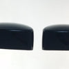 MC6240BLK 14-22 Jeep Cherokee 2 PCS Top Gloss Black Tape-on Mirror Cover Chrome Delete Kit