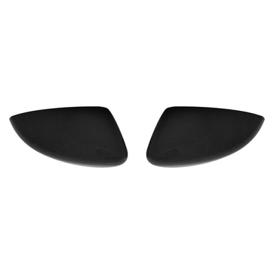 MC6248BLK 15-17 Chrysler 200 2 PCS No Turn Signal Top Gloss Black Tape-on Mirror Cover Chrome Delete Kit