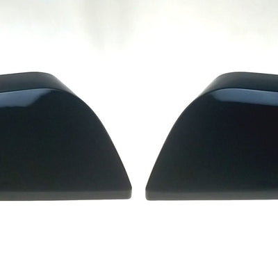 MC6251BLK 13-20 Chevrolet Impala 2 PCS Top Gloss Black Tape-on Mirror Cover Chrome Delete Kit