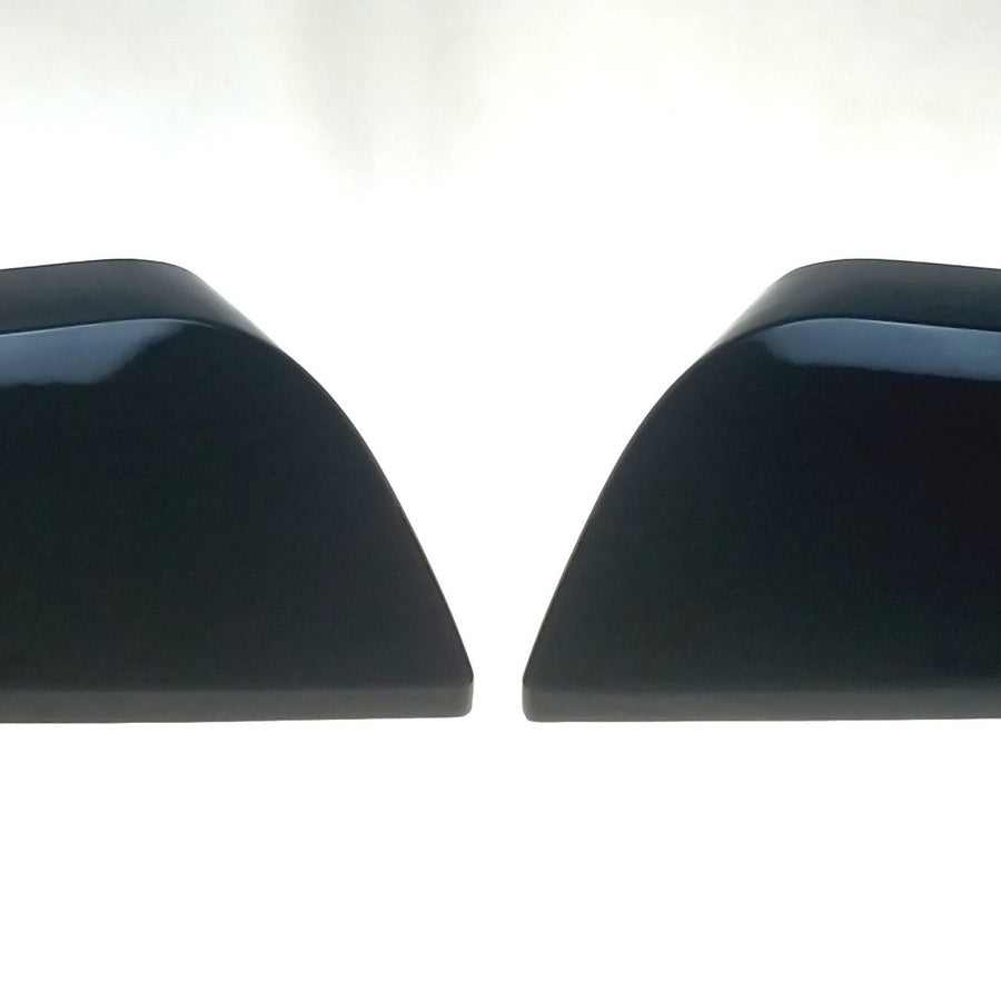MC6251BLK 13-20 Chevrolet Impala 2 PCS Top Gloss Black Tape-on Mirror Cover Chrome Delete Kit