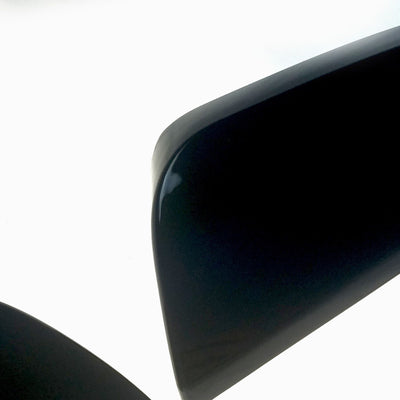 MC6251BLK 13-20 Chevrolet Impala 2 PCS Top Gloss Black Tape-on Mirror Cover Chrome Delete Kit