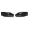 MC6257BLK 13-18 Nissan Altima 2 PCS No Turn Signal Top Gloss Black Tape-on Mirror Cover Chrome Delete Kit