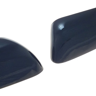 MC6270BLK 16-19 Ford Explorer 2 PCS Top Gloss Black Tape-on Mirror Cover Chrome Delete Kit