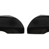 MC6276BLK 15-22 Ford Edge 2 PCS With Turn Signal Top Gloss Black Tape-on Mirror Cover Chrome Delete Kit