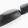 MC6278BLK 16-22 Honda Pilot 2 PCS No Turn Signal Top Gloss Black Tape-on Mirror Cover Chrome Delete Kit