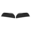 MC6279BLK 16-23 Toyota Tacoma 2 PCS No Turn Signal Top Gloss Black Tape-on Mirror Cover Chrome Delete Kit