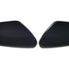 MC6281BLK 19-22 Honda Insight 2 PCS Top Gloss Black Tape-on Mirror Cover Chrome Delete Kit