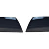 MC6284BLK 14-18 Chevrolet Silverado 1500 2 PCS Top Gloss Black Replacement Mirror Cover Chrome Delete Kit