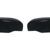 MC6285BLK 14-20 Nissan Rogue 2 PCS No Turn Signal Top Gloss Black Tape-on Mirror Cover Chrome Delete Kit