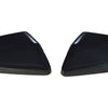 MC6287BLK 18-22 GMC Terrain 2 PCS Top Gloss Black Tape-on Mirror Cover Chrome Delete Kit