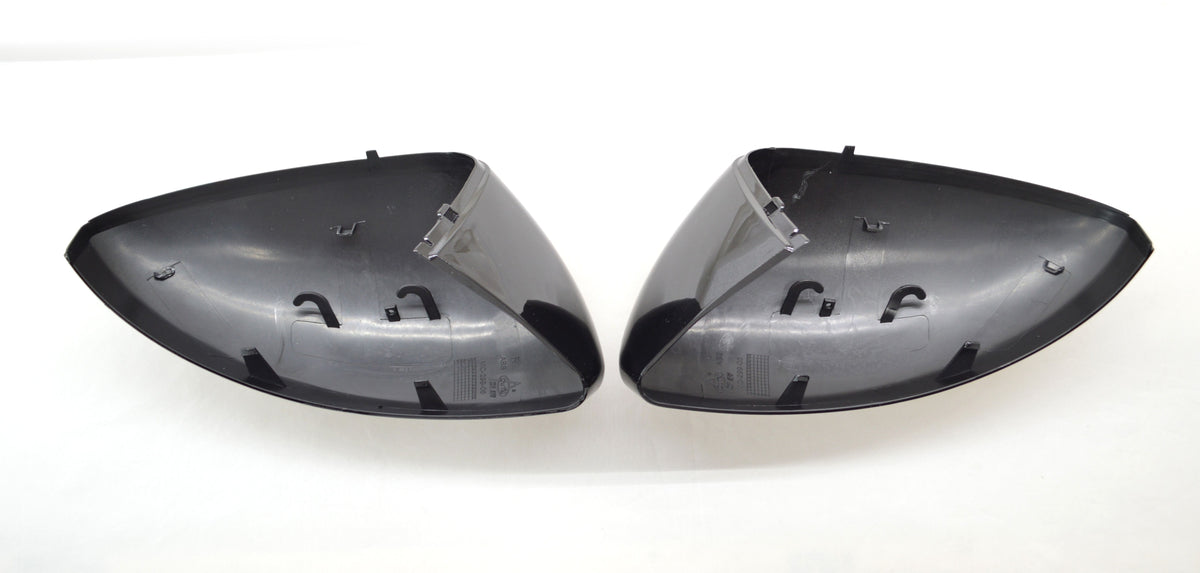 MC6299BLK 19-22 Nissan Altima 2 PCS Top Gloss Black Replacement Mirror Cover Chrome Delete Kit