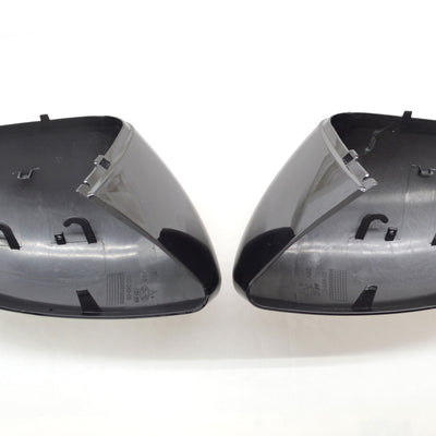 MC6299BLK 19-22 Nissan Altima 2 PCS Top Gloss Black Replacement Mirror Cover Chrome Delete Kit