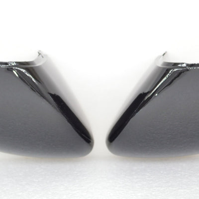 MC6299BLK 19-22 Nissan Altima 2 PCS Top Gloss Black Replacement Mirror Cover Chrome Delete Kit