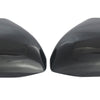 MC6304BLK 17-22 Honda CR-V 2 PCS With Turn Signal Top Gloss Black Tape-on Mirror Cover Chrome Delete Kit