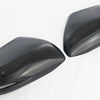 MC6304BLK 17-22 Honda CR-V 2 PCS With Turn Signal Top Gloss Black Tape-on Mirror Cover Chrome Delete Kit