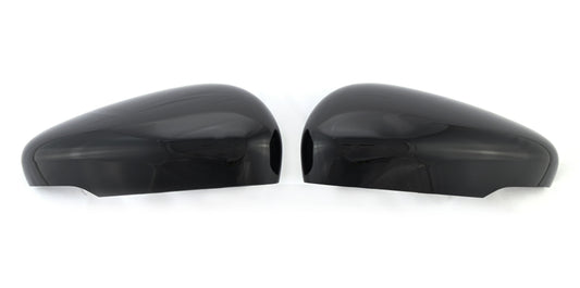 MC6305BLK 20-22 Ford Escape 2 PCS With Turn Signal Top Gloss Black Replacement Mirror Cover Chrome Delete Kit