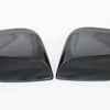 MC6307BLK 21-22 Toyota Venza 2 PCS With Turn Signal Top Gloss Black Replacement Mirror Cover Chrome Delete Kit