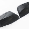 MC6307BLK 16-23 Toyota Tacoma, 2 PCS With Turn Signal Top Gloss Black Replacement Mirror Cover Chrome Delete Kit