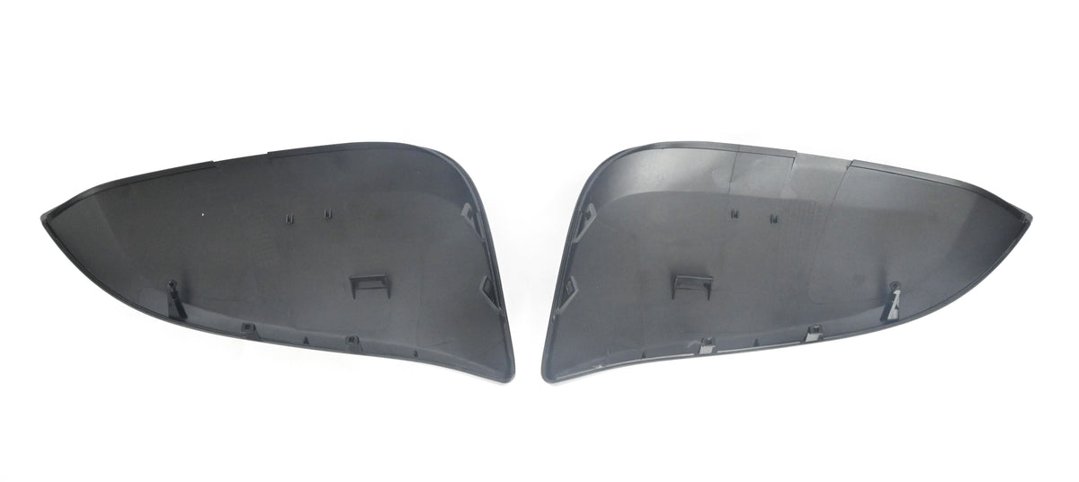 MC6314BLK 13-18 Toyota RAV4 2 PCS Top Gloss Black Replacement Mirror Cover Chrome Delete Kit