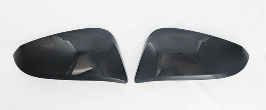 MC6314BLK 14-21 Toyota 4Runner 2 PCS Top Gloss Black Replacement Mirror Cover Chrome Delete Kit