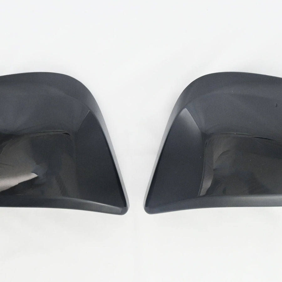 MC6314BLK 13-18 Toyota RAV4 2 PCS Top Gloss Black Replacement Mirror Cover Chrome Delete Kit