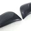 MC6314BLK 13-18 Toyota RAV4 2 PCS Top Gloss Black Replacement Mirror Cover Chrome Delete Kit