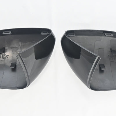 MC6322BLK 20-22 Nissan Sentra 2 PCS Top Gloss Black Replacement Mirror Cover Chrome Delete Kit