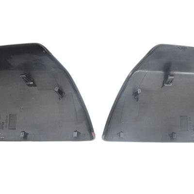 MC6329BLK 07-20 Toyota Sequoia 2 PCS Top Gloss Black Replacement Mirror Cover Chrome Delete Kit