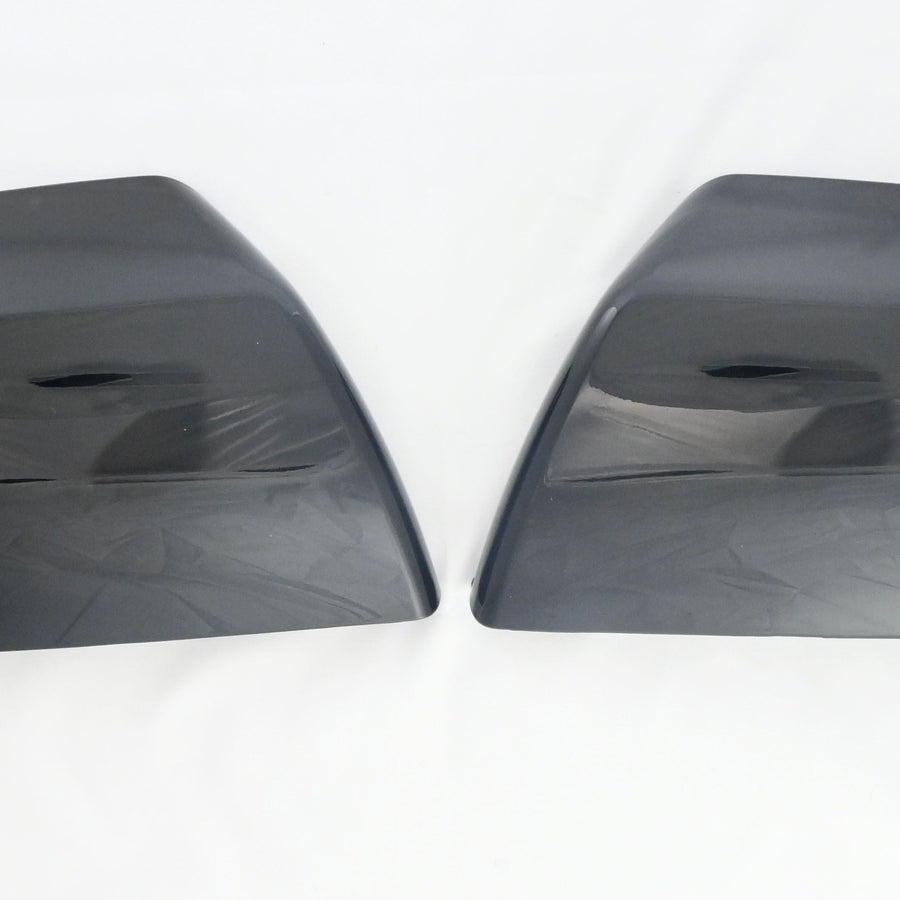 MC6329BLK 07-20 Toyota Sequoia 2 PCS Top Gloss Black Replacement Mirror Cover Chrome Delete Kit