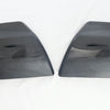 MC6329BLK 07-21 Toyota Tundra 2 PCS Top Gloss Black Replacement Mirror Cover Chrome Delete Kit
