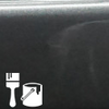 Trim Illusion 2022-2024 Toyota Tundra Chrome Delete Exterior Door Handle Snap-on Overlays Chrome Delete Kit Magnetic Gray Metallic (1G3)