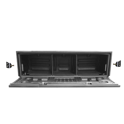 AeroBox™ AeroDynamic Rear Mount Truck Cargo Box Chrome Delete Kit