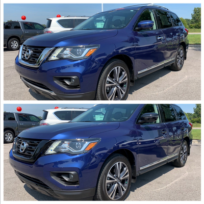 DH6289BLK 13-21 Nissan Pathfinder W/ or W/O Smart Key 10 PCS Gloss Black Snap-on W/Tape Door Handle Cover