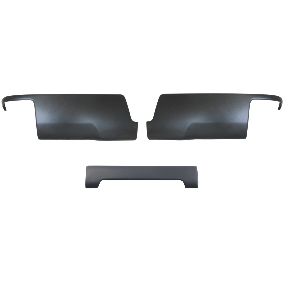 Paintable ABS option for the 2014-2018 Chevy Silverado and GMC Sierra, perfect for someone with a buddy who paints or wants to paint it themselves - chrome delete kit