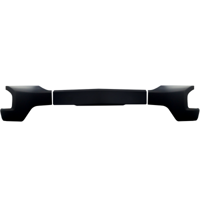 Paintable ABS front BumperShellz for 2019-2021 Chevy Silverado 1500, no parking sensor holes, ready for DIY painting