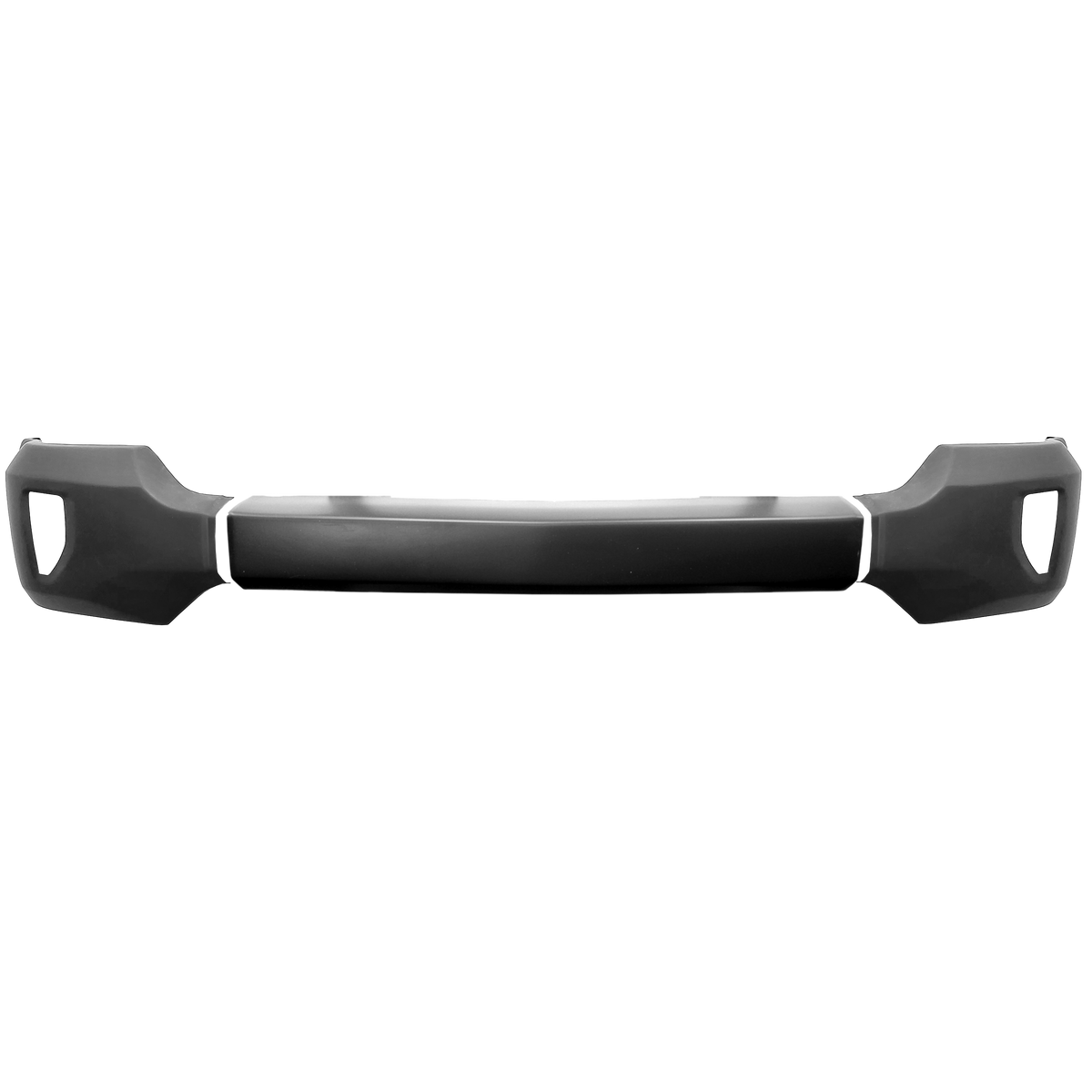 Paintable front BumperShellz for 2016-2018 Chevy Silverado 1500, no parking sensors, with fog lamps, ready for customization