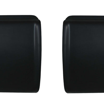 Paintable ABS rear bumper cover for 2007-2013 Chevy Silverado/GMC Sierra, with parking sensor hole cutouts, customizable.