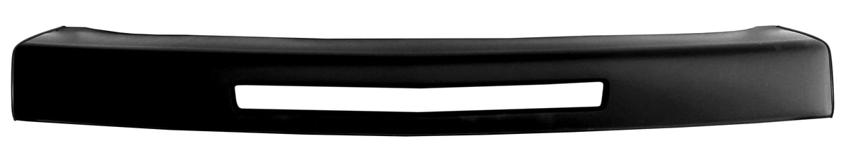 Paintable ABS front bumper cover for 2007-2013 Chevy Silverado, Chrome Delete BumperShellz with air intake cutouts, ready for painting.