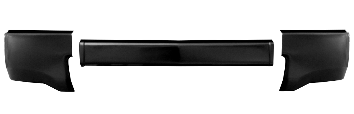 paintable ABS 2014-2015 Chevy Silverado 1500 - Front BUMPERSHELLZ™ by ecoological- chrome delete kit