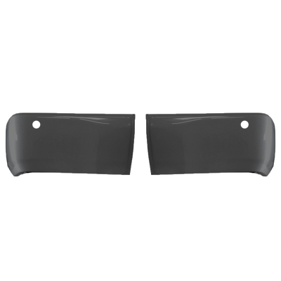 Paintable ABS BumperShellz Rear Bumper Overlays for 2014-2021 Toyota Tundra, With Sensor Holes