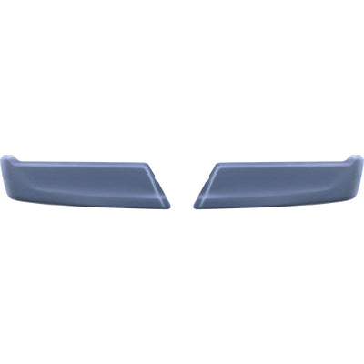 2021-2023 F150 Rear Bumper Covers in Paintable ABS - BumperShellz Chrome Delete Kit