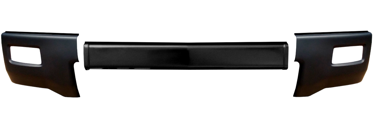 Paintable ABS 2014-2015 Chevy Silverado 1500 - Front BUMPERSHELLZ™ black out kit